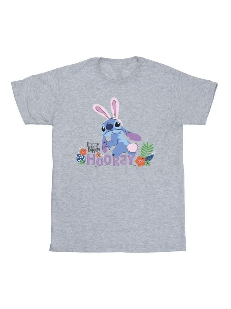 Disney - T-shirt HIPPITY HOP Gris chiné - Kiabi
