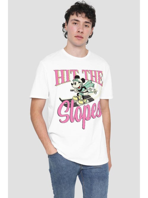 Disney - T-shirt HIT THE SLOPES - Kiabi
