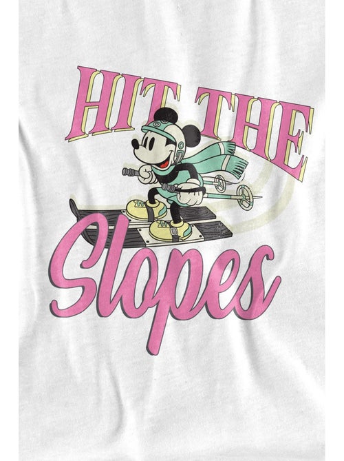 Disney - T-shirt HIT THE SLOPES - Kiabi