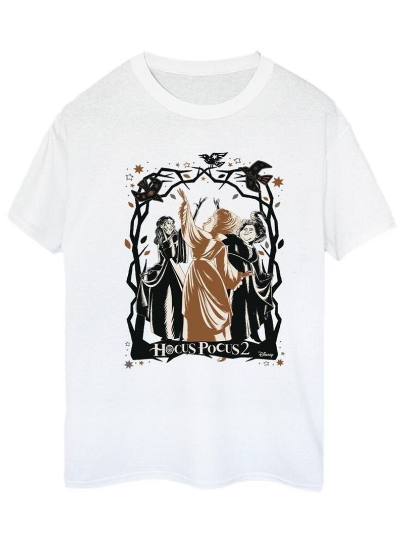 Disney - T-shirt HOCUS POCUS Blanc - Kiabi
