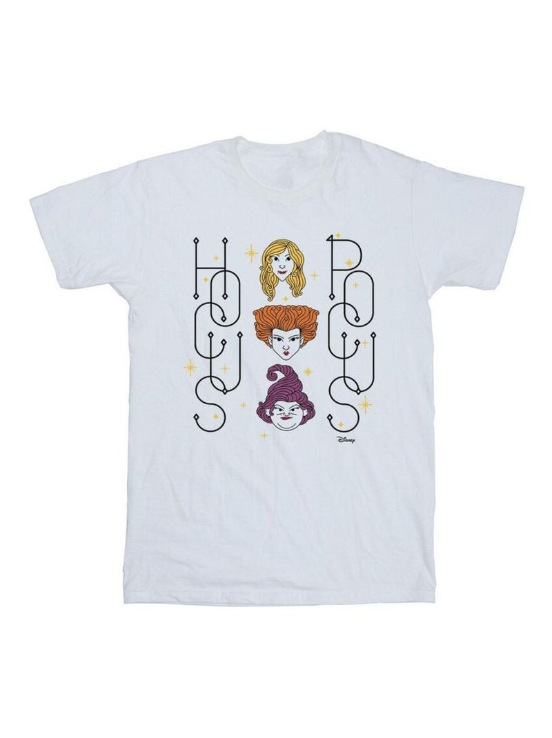 Disney - T-shirt HOCUS POCUS Blanc - Kiabi