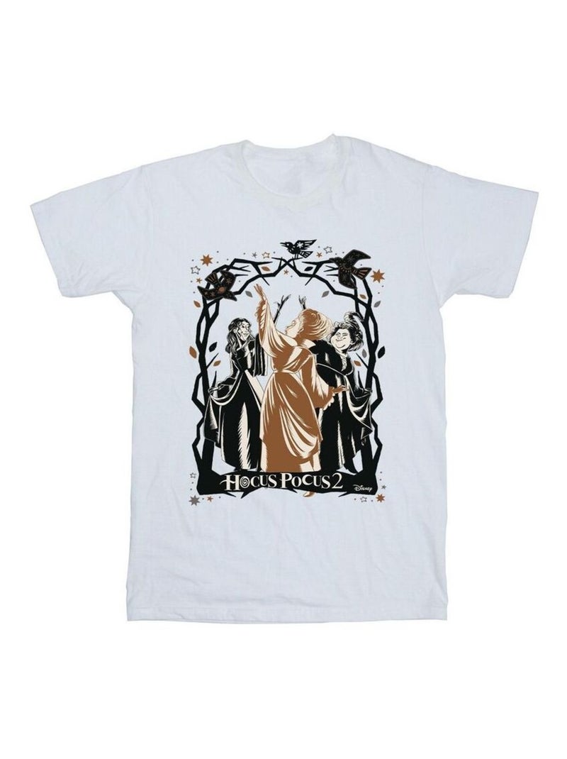 Disney - T-shirt HOCUS POCUS Blanc - Kiabi