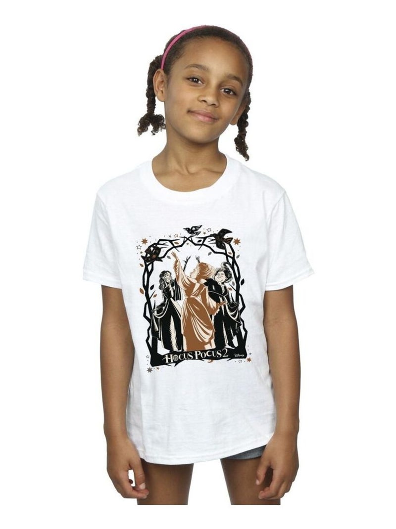 Disney - T-shirt HOCUS POCUS Blanc - Kiabi