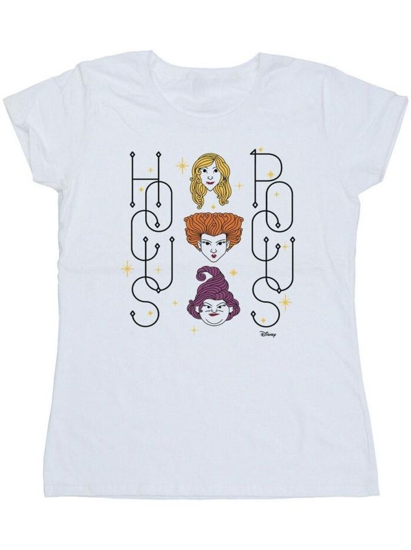 Disney - T-shirt HOCUS POCUS Blanc - Kiabi
