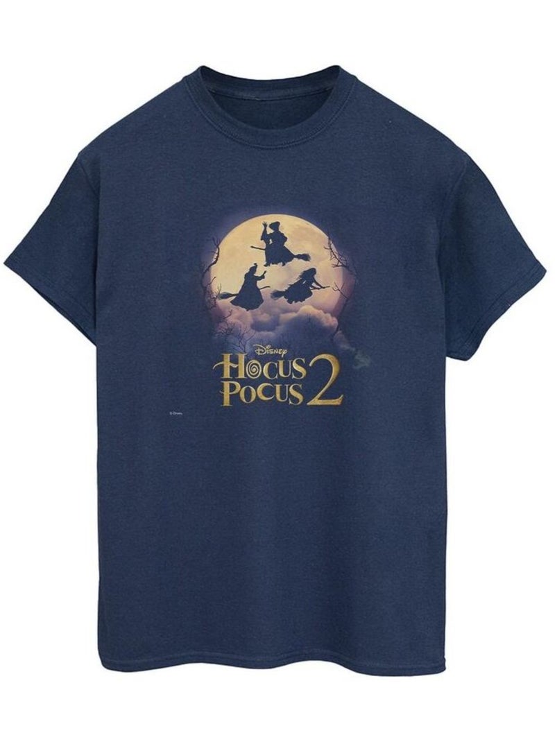 Disney - T-shirt HOCUS POCUS Bleu marine - Kiabi