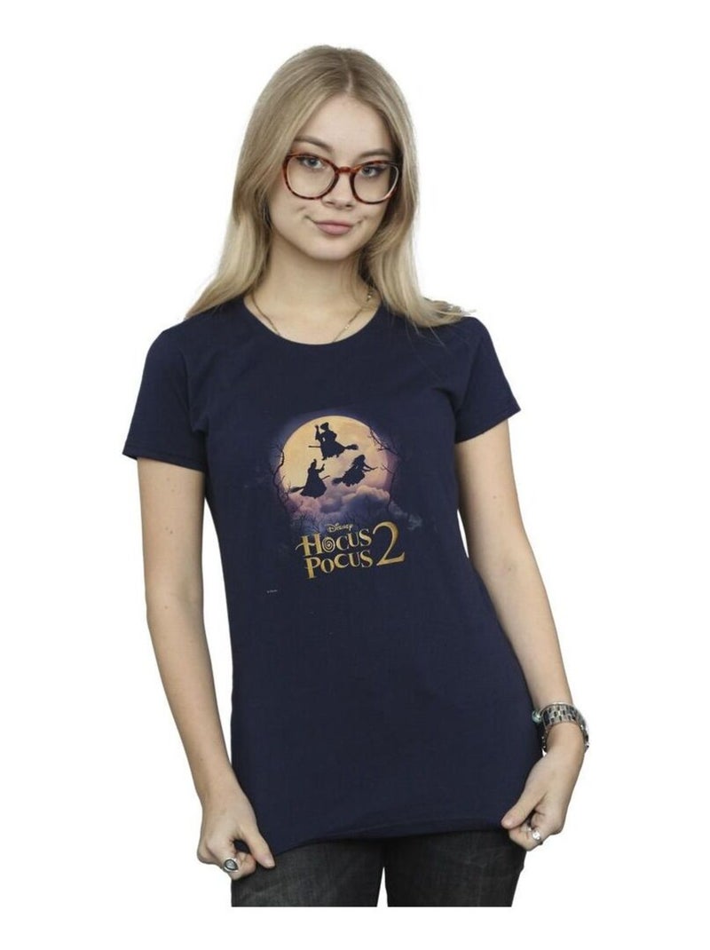 Disney - T-shirt HOCUS POCUS Bleu marine - Kiabi
