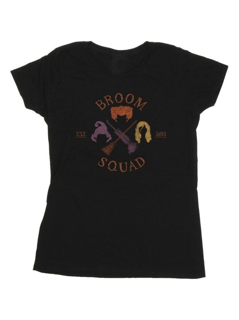 Disney - T-shirt HOCUS POCUS BROOM SQUAD Noir - Kiabi