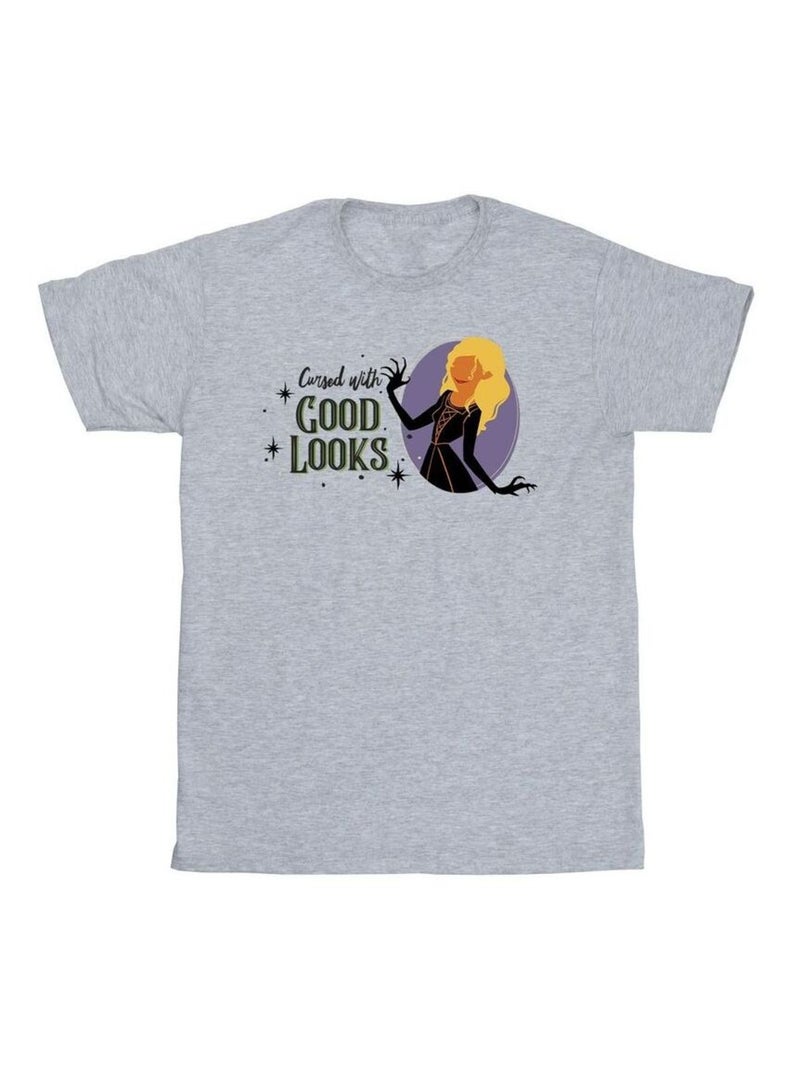 Disney - T-shirt HOCUS POCUS CURSED Gris chiné - Kiabi