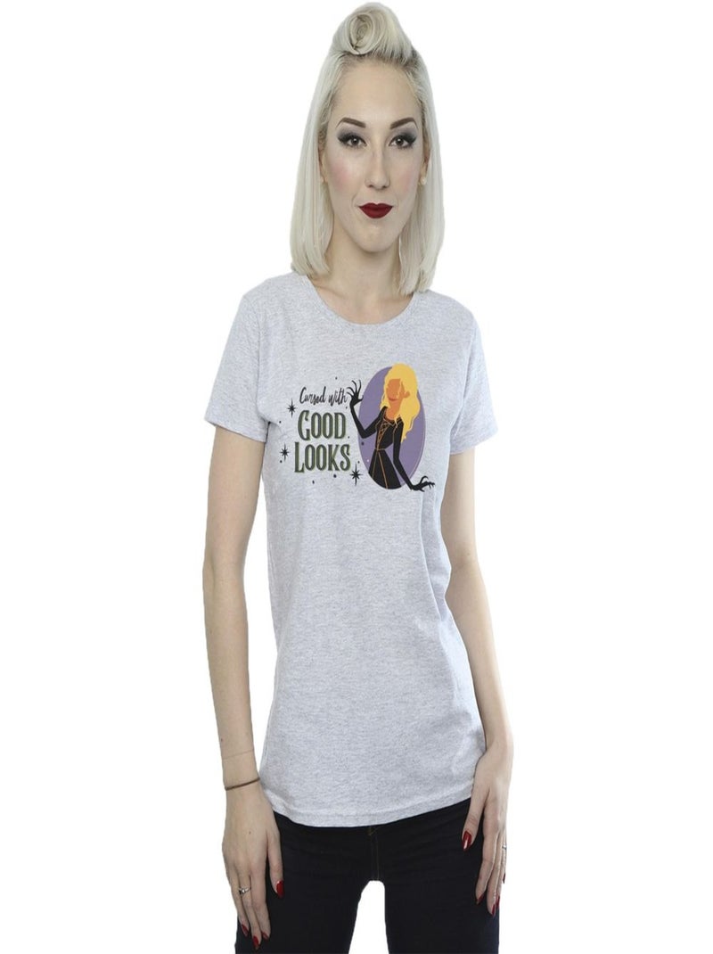Disney - T-shirt HOCUS POCUS CURSED Gris chiné - Kiabi
