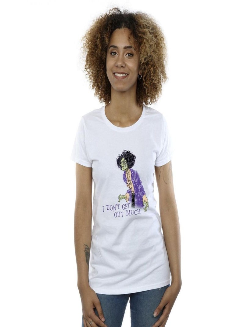 Disney - T-shirt HOCUS POCUS DON'T GET OUT MUCH Blanc - Kiabi