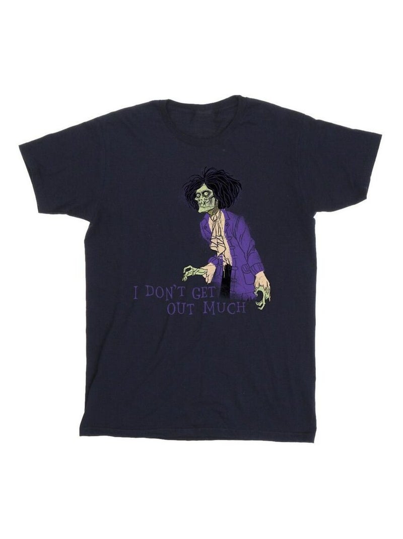 Disney - T-shirt HOCUS POCUS DON'T GET OUT MUCH Bleu marine - Kiabi
