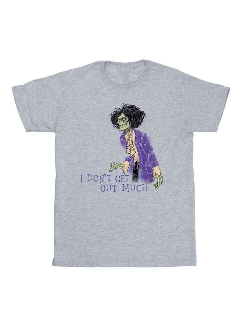 Disney - T-shirt HOCUS POCUS DON'T GET OUT MUCH Gris chiné - Kiabi