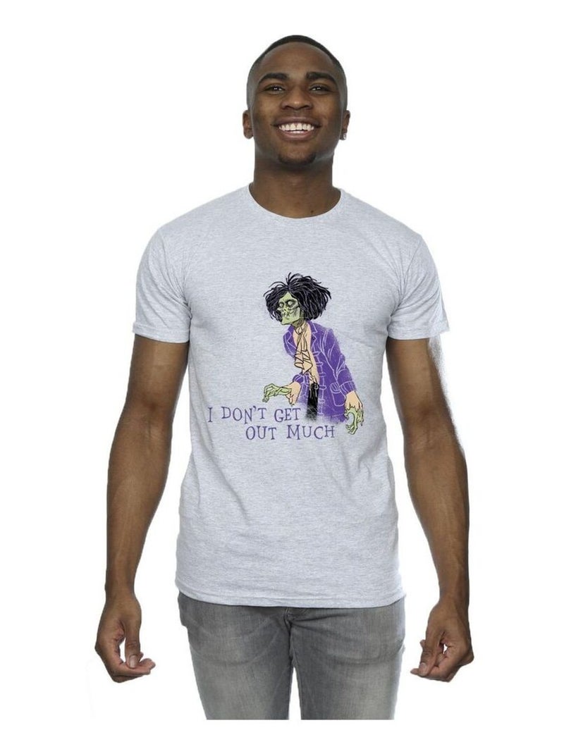 Disney - T-shirt HOCUS POCUS DON'T GET OUT MUCH Gris chiné - Kiabi