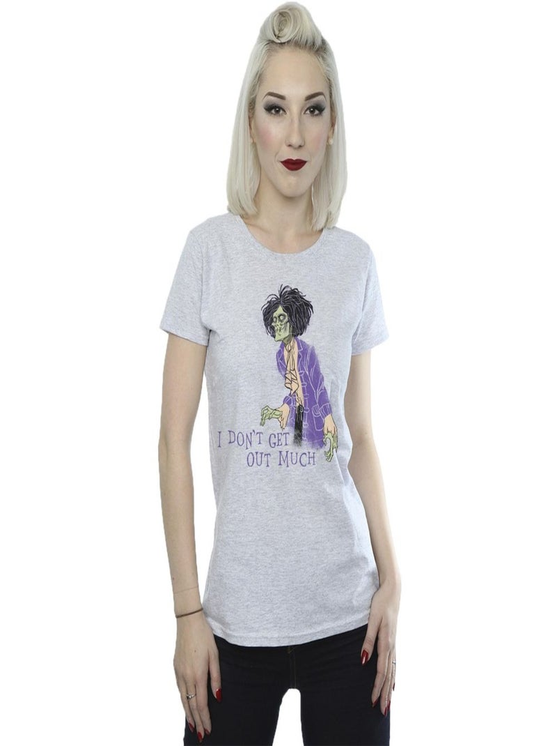 Disney - T-shirt HOCUS POCUS DON'T GET OUT MUCH Gris chiné - Kiabi
