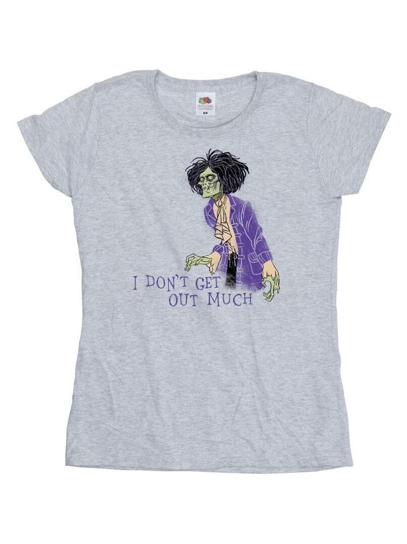 Disney - T-shirt HOCUS POCUS DON'T GET OUT MUCH Gris chiné - Kiabi