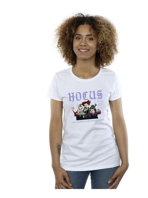 Disney - T-shirt HOCUS POCUS HALLOWS EVE - Kiabi Disney - T-shirt HOCUS POCUS HALLOWS EVE - Kiabi