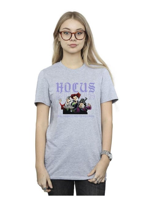 Disney - T-shirt HOCUS POCUS HALLOWS EVE - Kiabi Disney - T-shirt HOCUS POCUS HALLOWS EVE - Kiabi