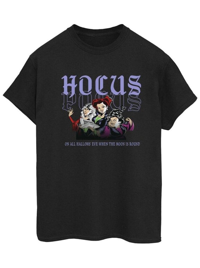 Disney - T-shirt HOCUS POCUS HALLOWS EVE Noir - Kiabi