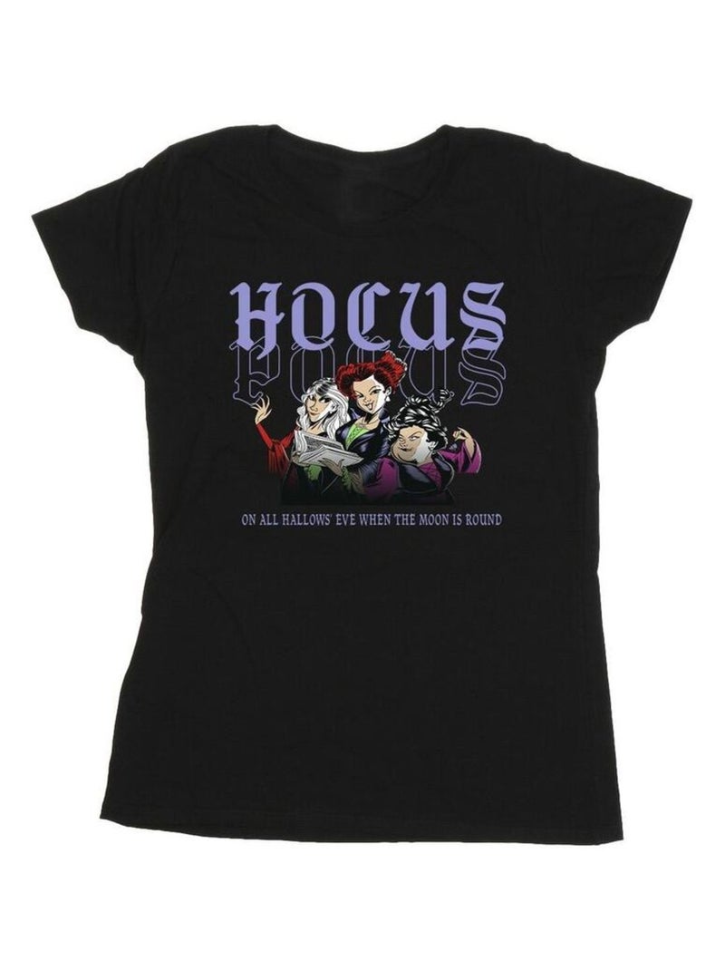 Disney - T-shirt HOCUS POCUS HALLOWS EVE Noir - Kiabi