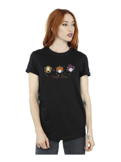Disney - T-shirt Hocus Pocus: les trois sorcières WITCHFUL THINKING - Kiabi Disney - T-shirt Hocus Pocus: les trois sorcières WITCHFUL THINKING - Kiabi