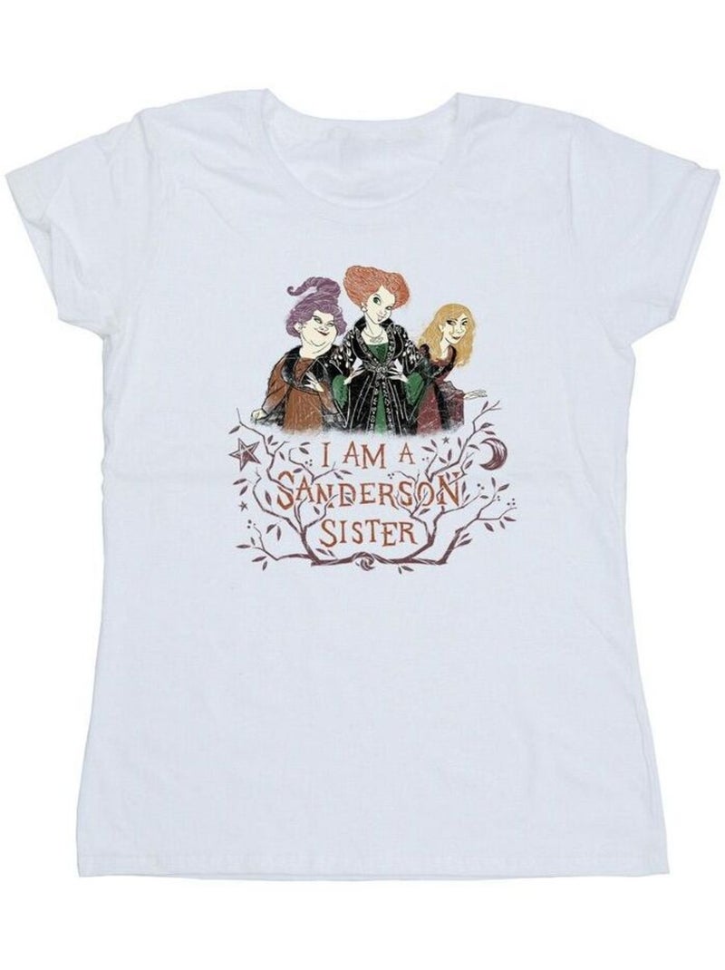 Disney - T-shirt HOCUS POCUS SANDERSON SISTER Blanc - Kiabi