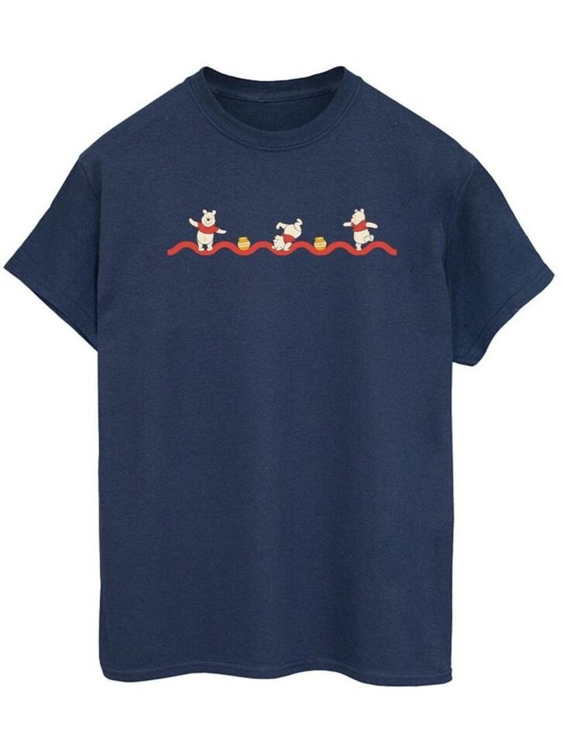 Disney - T-shirt HUNNY Bleu marine - Kiabi