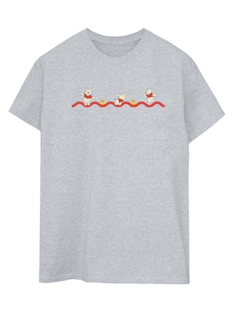 Disney - T-shirt HUNNY Gris chiné - Kiabi