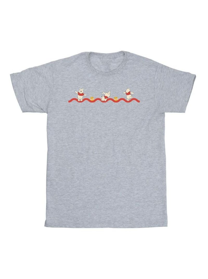 Disney - T-shirt HUNNY Gris chiné - Kiabi
