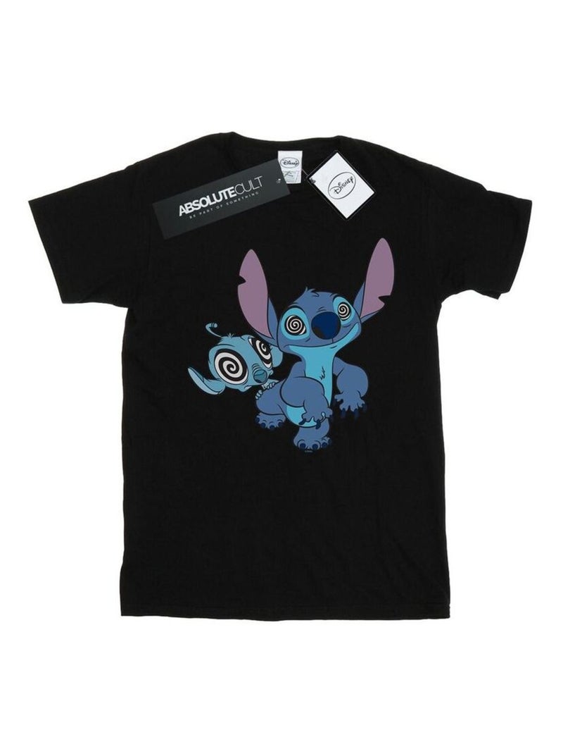 Disney - T-shirt HYPNOTIZED Noir - Kiabi