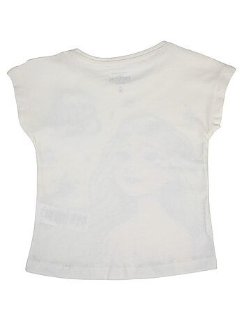 Disney - T-shirt imprimé La Reine Des Neiges en coton