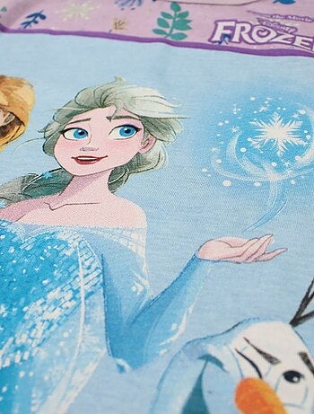 Disney - T-shirt imprimé La Reine Des Neiges en coton