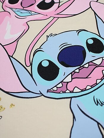 Disney - T-shirt imprimé Lilo Et Stitch en coton