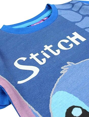 Disney - T-shirt imprimé Lilo Et Stitch en coton
