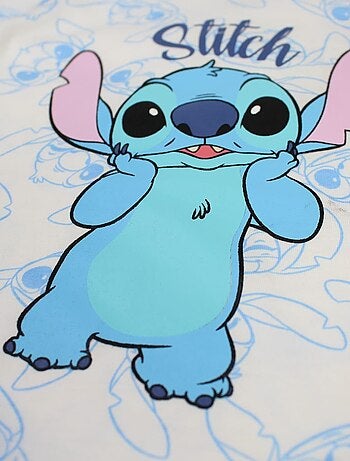 Disney - T-shirt imprimé Lilo Et Stitch en coton