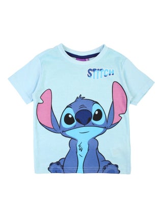 Disney - T-shirt imprimé Lilo Et Stitch en coton