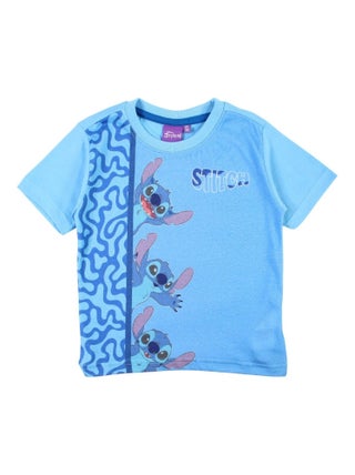 Disney - T-shirt imprimé Lilo Et Stitch en coton