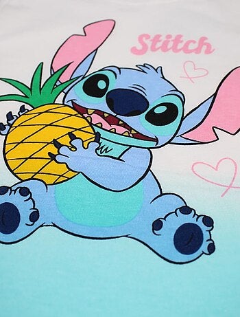 Disney - T-shirt imprimé Lilo Et Stitch en coton