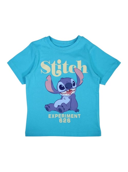 Disney - T-shirt imprimé Lilo Et Stitch en coton - Kiabi