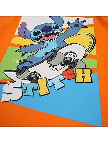 Disney - T-shirt imprimé Lilo Et Stitch en coton