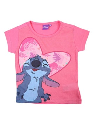Disney - T-shirt imprimé Lilo Et Stitch en coton