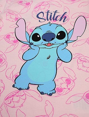 Disney - T-shirt imprimé Lilo Et Stitch en coton