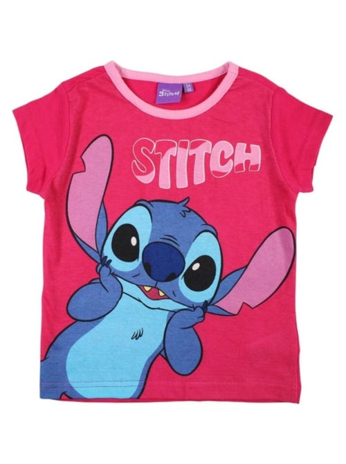 Disney - T-shirt imprimé Lilo Et Stitch en coton - Kiabi