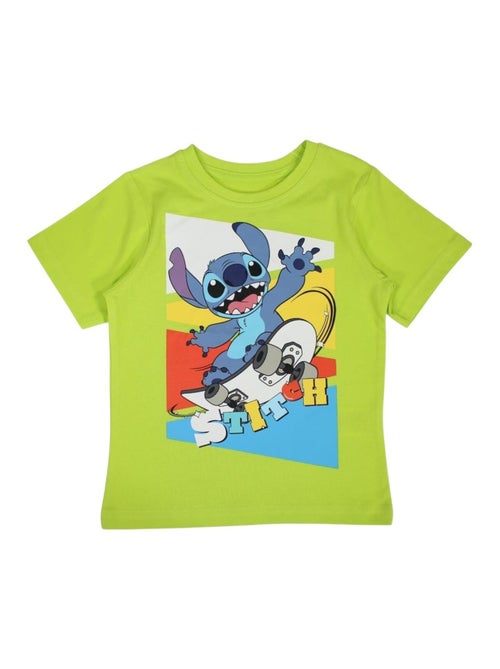 Disney - T-shirt imprimé Lilo Et Stitch en coton - Kiabi