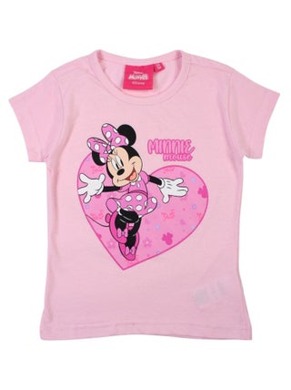 Disney - T-shirt imprimé Minnie en coton