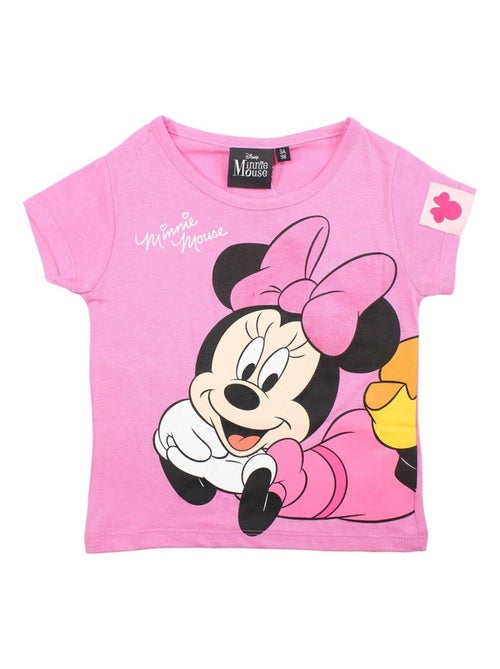 Disney - T-shirt imprimé Minnie en coton - Kiabi