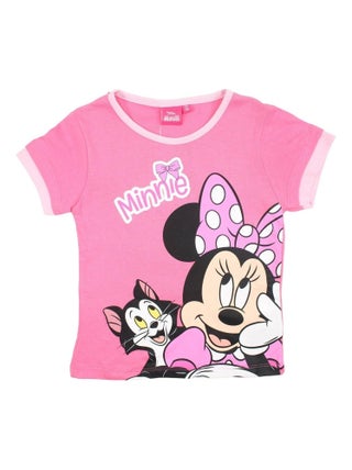 Disney - T-shirt imprimé Minnie en coton