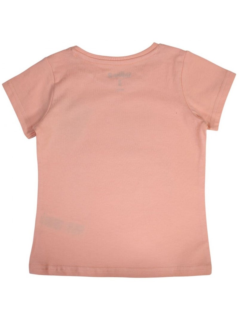 Disney - T-shirt imprimé Vaiana en coton Rose - Kiabi