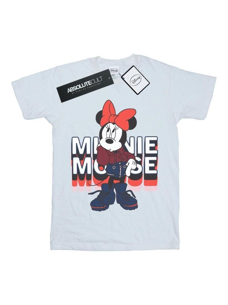 Disney - T-shirt IN HOODIE Blanc - Kiabi