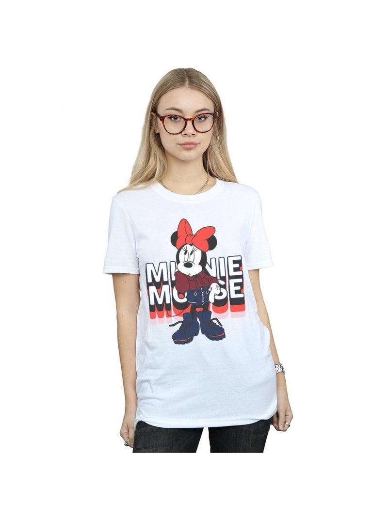Disney - T-shirt IN HOODIE Blanc - Kiabi