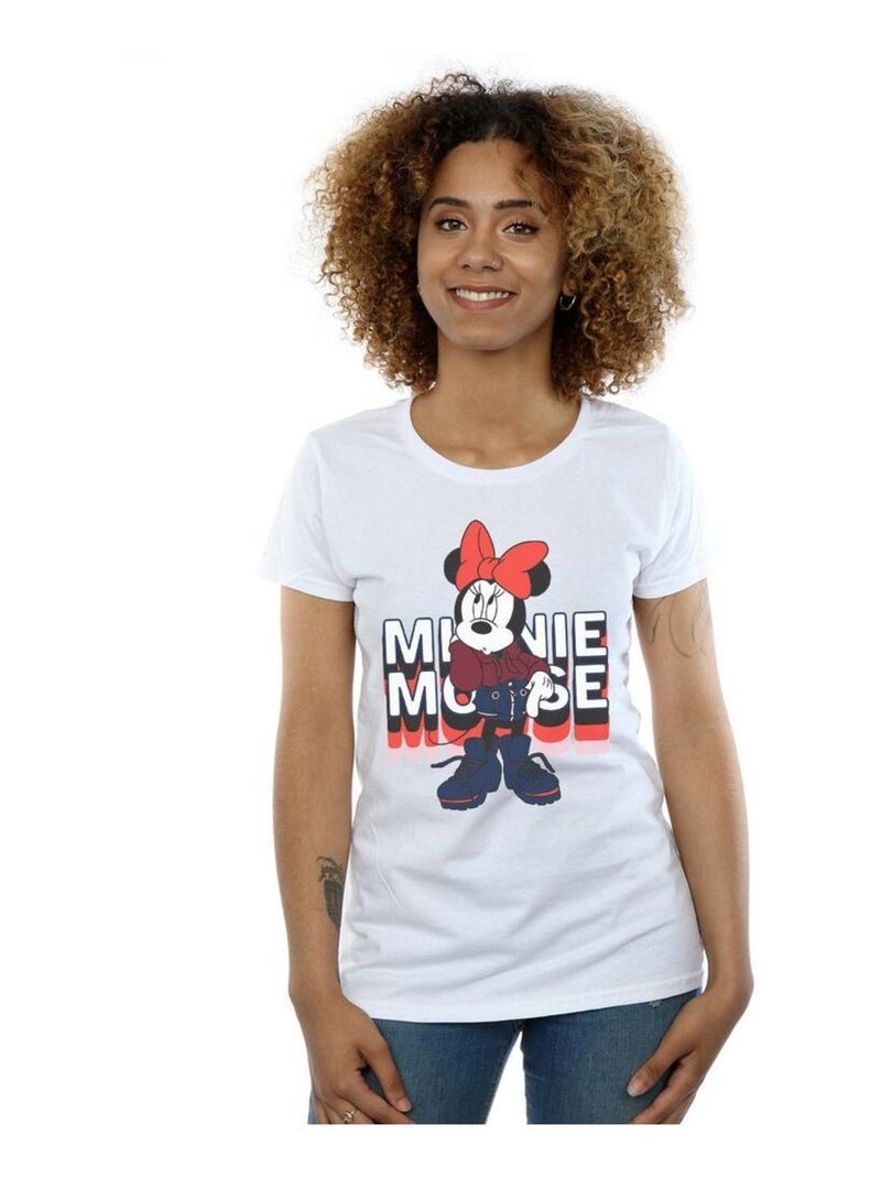Disney - T-shirt IN HOODIE Blanc - Kiabi